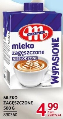 Mleko zagęszczone Wypasione promocja w Selgros