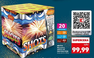 Wyrzutnia Shots Of Destruction promocja w Kaufland