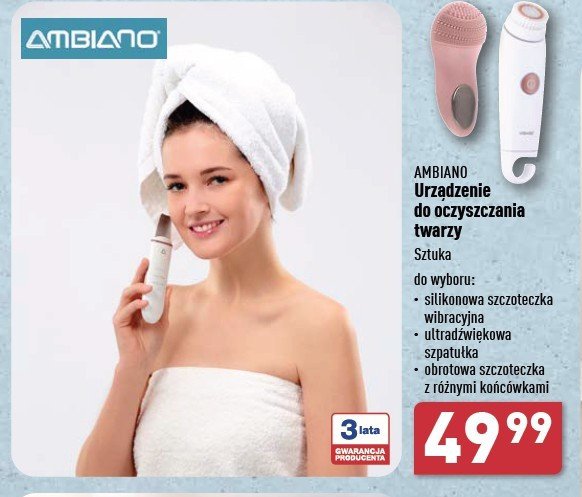 Urządzenie do oczyszczania twarzy AMBIANO promocja