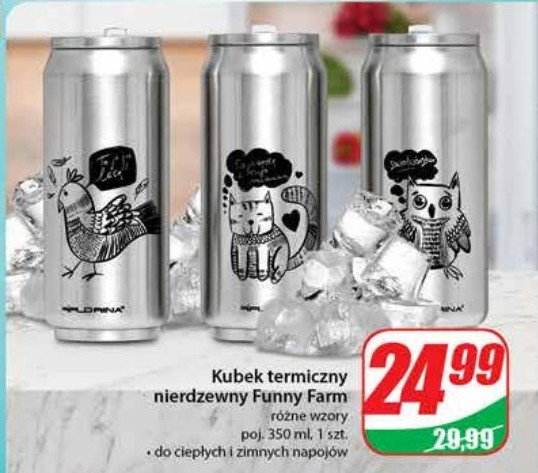 Kubek termiczny funny farm 350 ml Florina (florentyna) promocja