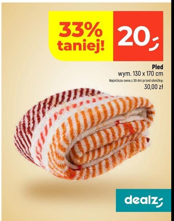 Pled 130 x 170 cm promocja