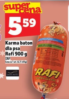 Karma baton dla psa Rafi 900 g DNP promocja w TOPAZ