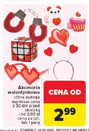 Opaska walentynkowa promocja w Carrefour Market