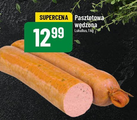 Pasztetowa wędzona Lukullus promocja