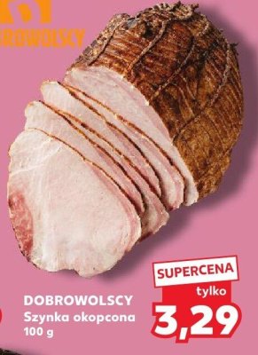 Szynka okopcona  promocja w Kaufland