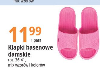 Klapki basenowe 36-41 promocja