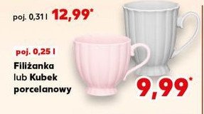 Kubek porcelanowy 250 ml promocja w Kaufland