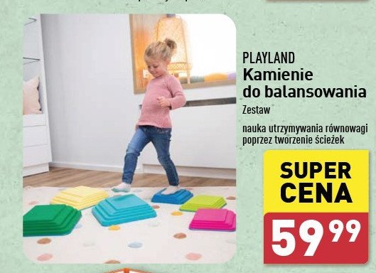 Kamienie do balansowania Playland promocja w Aldi