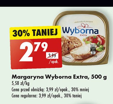 Margaryna Wyborna extra (biedronka) Wyborna (biedronka) promocja