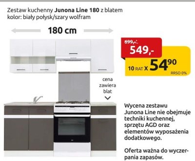 Zestaw kuchenny promocja w Black Red White