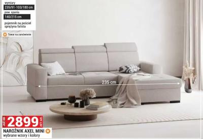 Narożnik AXEL MINI promocja w Merkury Market