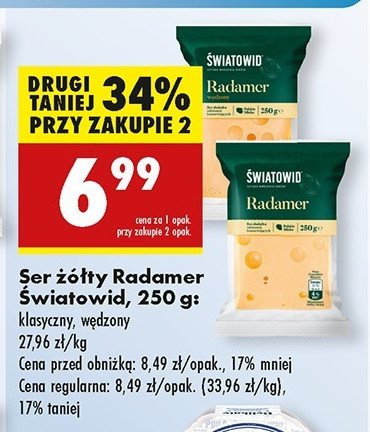 Ser radamer w臋dzony 艢wiatowid promocja
