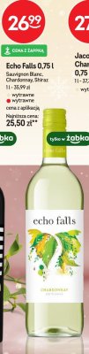 Wino Echo Falls 0,75 l Chardonnay promocja w Żabka