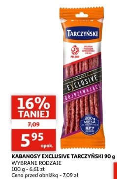 Kabanosy dojrzewające Tarczyński exclusive promocja