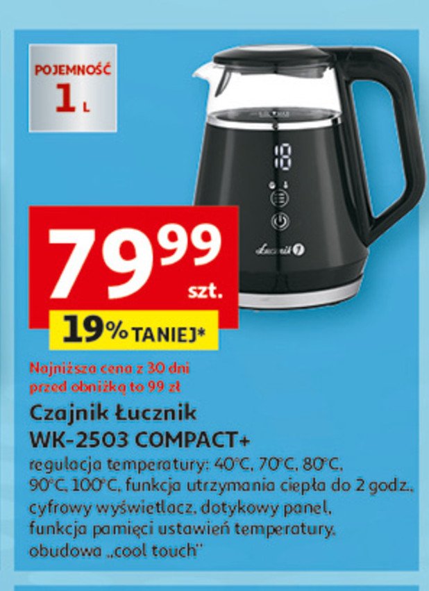Czajnik wk-2503 艁ucznik promocja