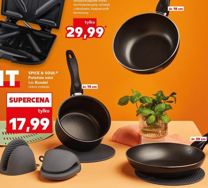 Patelnia mini Spice&soul promocja