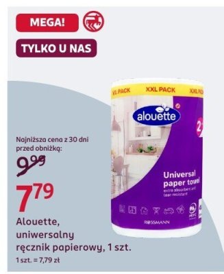 Ręcznik papierowy promocja w Rossmann
