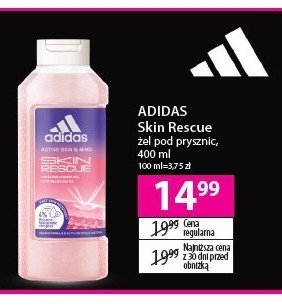 Żel pod prysznic skin rescue Adidas active skin & mind promocja