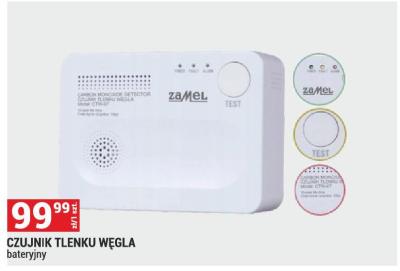 Czujnik tlenku węgla bateryjny promocja w Merkury Market