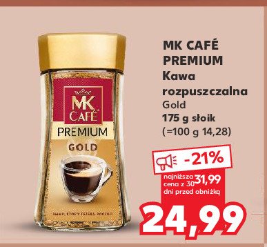 Kawa Mk cafe premium gold promocja