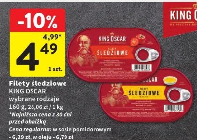 Filety śledziowe promocja w Intermarche