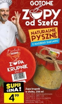 Zupa krupnik w słoiku, 250 ml promocja w Twój Market