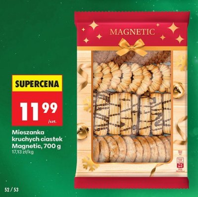 Mieszanka kruchych ciastek Magnetic promocja w Biedronka
