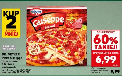 Pizza Guseppe, różne rodzaje promocja w Kaufland