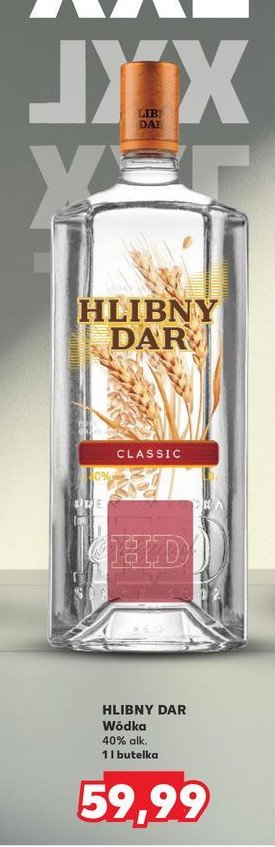 Wódka Hlebniy dar promocja w Kaufland