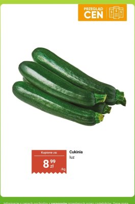 Cukinia luz promocja w Dino