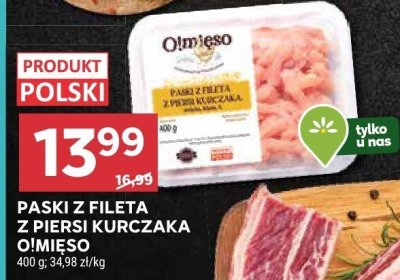 Paski z fileta z piersi kurczaka  promocja w Stokrotka