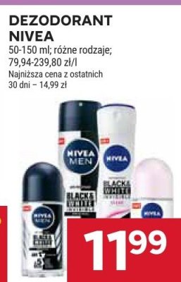 Dezodorant Nivea promocja w Stokrotka