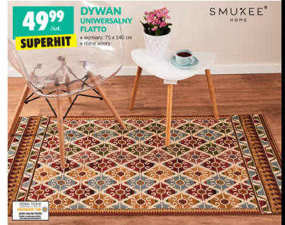 Dywan kuchenny flatto 60 x 100 cm Smukee home promocja
