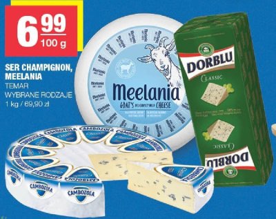 Ser Champignon, Meelania Temar promocja w SPAR