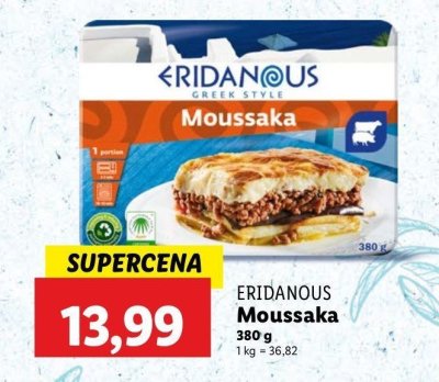 Mousaka Eridanous promocja
