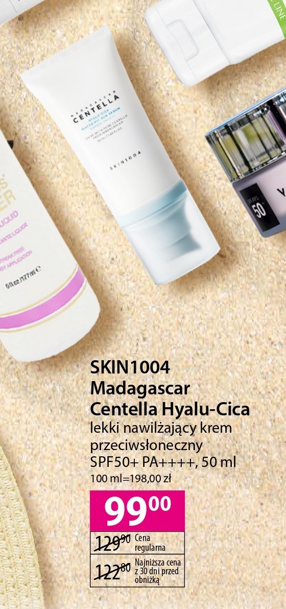 Krem ochronny spf50+ pa Skin1004 madagascar centella promocja