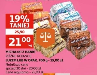 Cukierki chałwowe Michałki z hanki śnieżka promocja