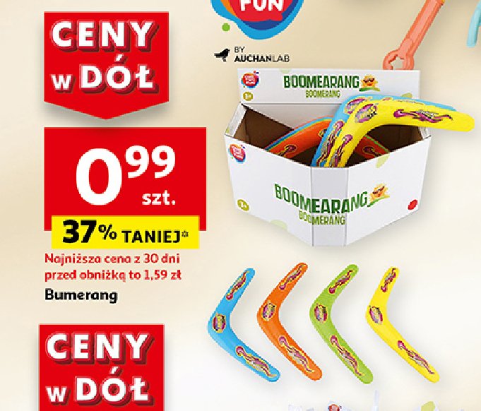 Bumerang One two fun promocja