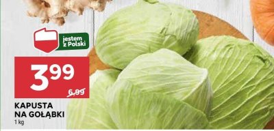 Kapusta na gołąbki promocja w Stokrotka