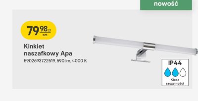 Kinkiet naszafkowy Apa Castorama promocja w Castorama