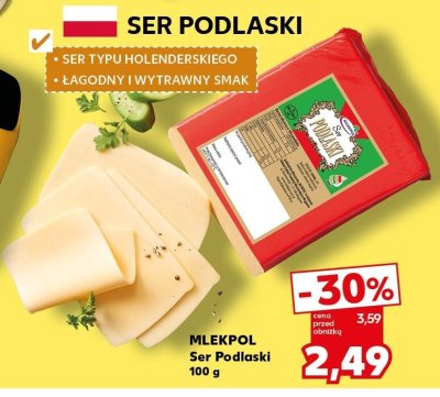 Ser Podlaski promocja w Kaufland