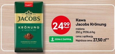 Kawa Jacobs Krönung mielona promocja w Żabka