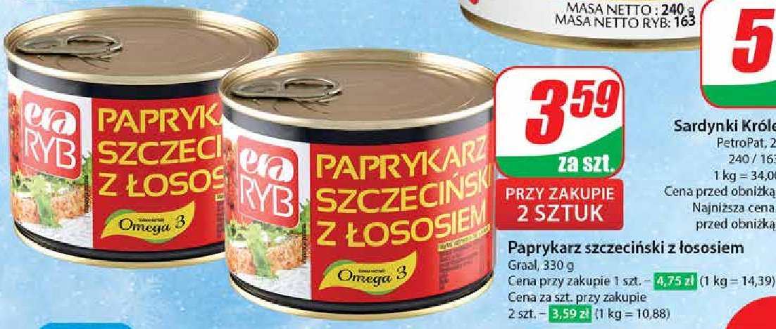 Paprykarz szczeciński z łososiem Era ryb promocja