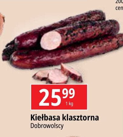 Kiełbasa klasztorna Dobrowolscy promocja