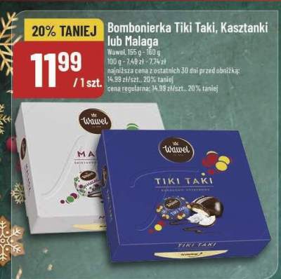 Bombonierka Kasztanki Wawel promocja w POLOmarket