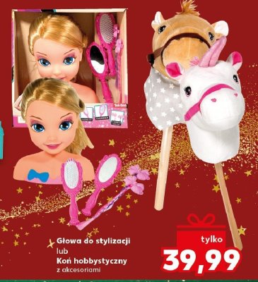 Głowa do stylizacji z akcesoriami promocja w Kaufland