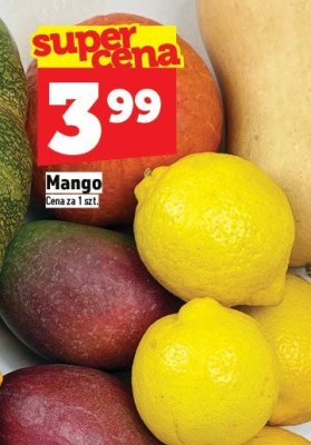 Mrożone mango 2bebio promocja w TOPAZ
