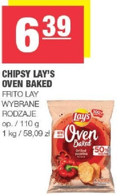 Chipsy Lay's Oven Baked Frito Lay promocja w SPAR