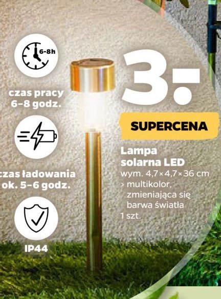Lampa solarna led promocja