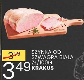 Szynka od szwagra biała promocja w Wafelek
